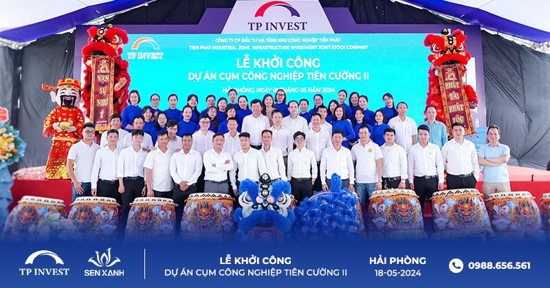 Lễ khởi công được tổ chức chuyên nghiệp