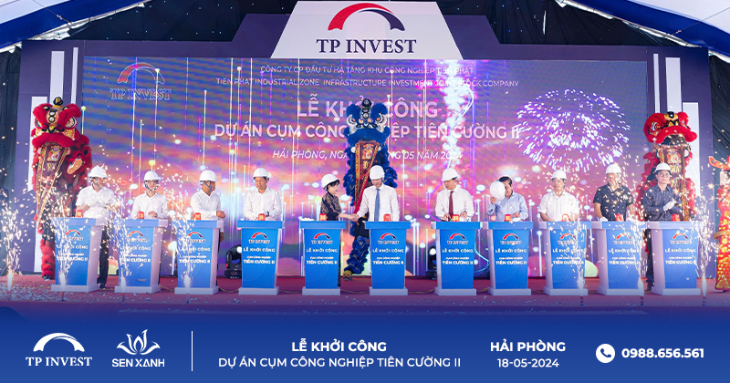 Lễ khởi công được tổ chức thuận lợi