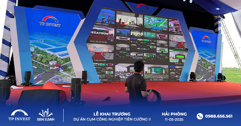 Lễ khai trương được tổ chức chuyên nghiệp