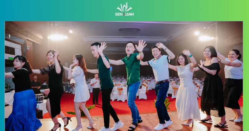 Sự kiện được tổ chức trong không khí vui nhộn 