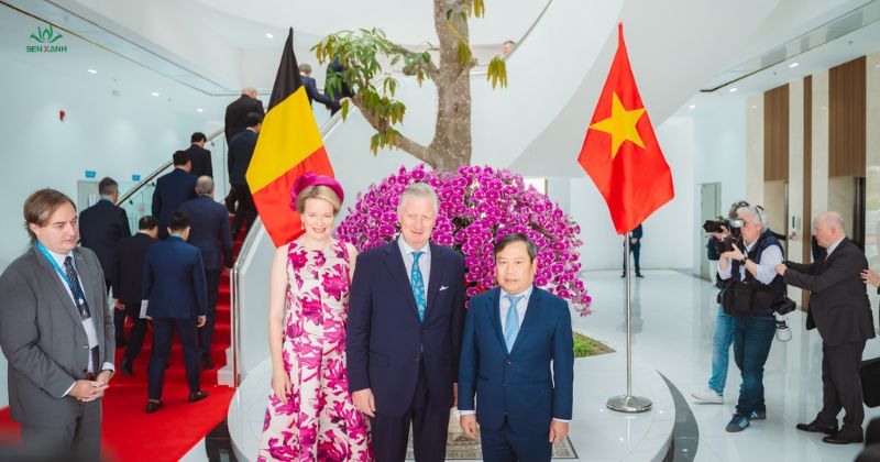Tiếp đón đại sứ của nước Bỉ