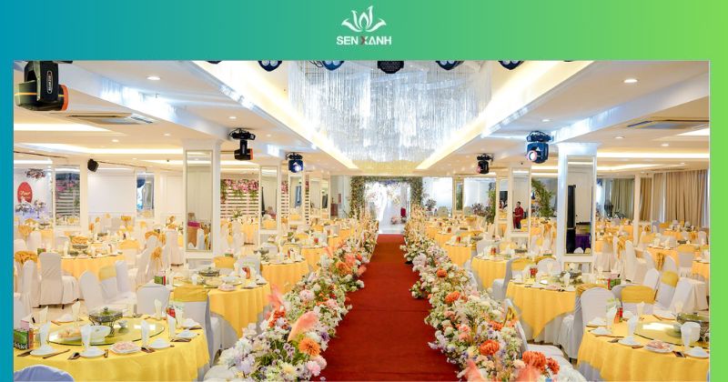 Trung tâm tổ chức sự kiện Venus thiết kế theo phong cách phương Tây