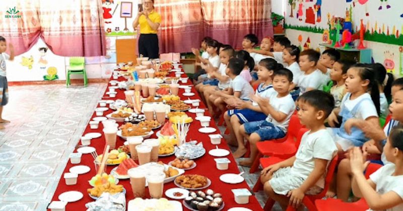 Chuẩn bị thức ăn và đồ uống