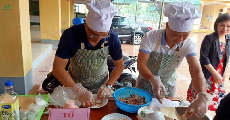 Tổ chức cuộc thi “Phái mạnh vào bếp”