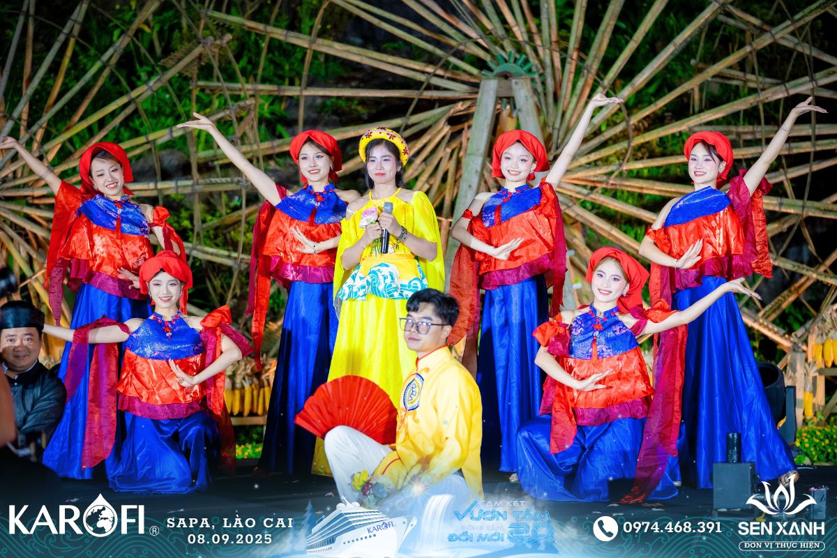 Biểu diễn nghệ thuật đặc sắc trong Gala Dinner