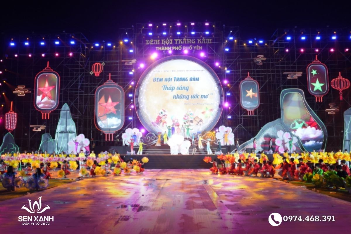 Tổ chức trung thu đêm trăng rằm