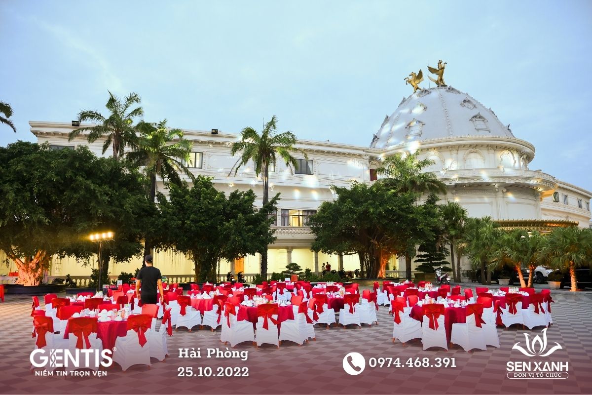 Địa điểm resost tổ chức lễ kỷ niệm thành lạp công ty 