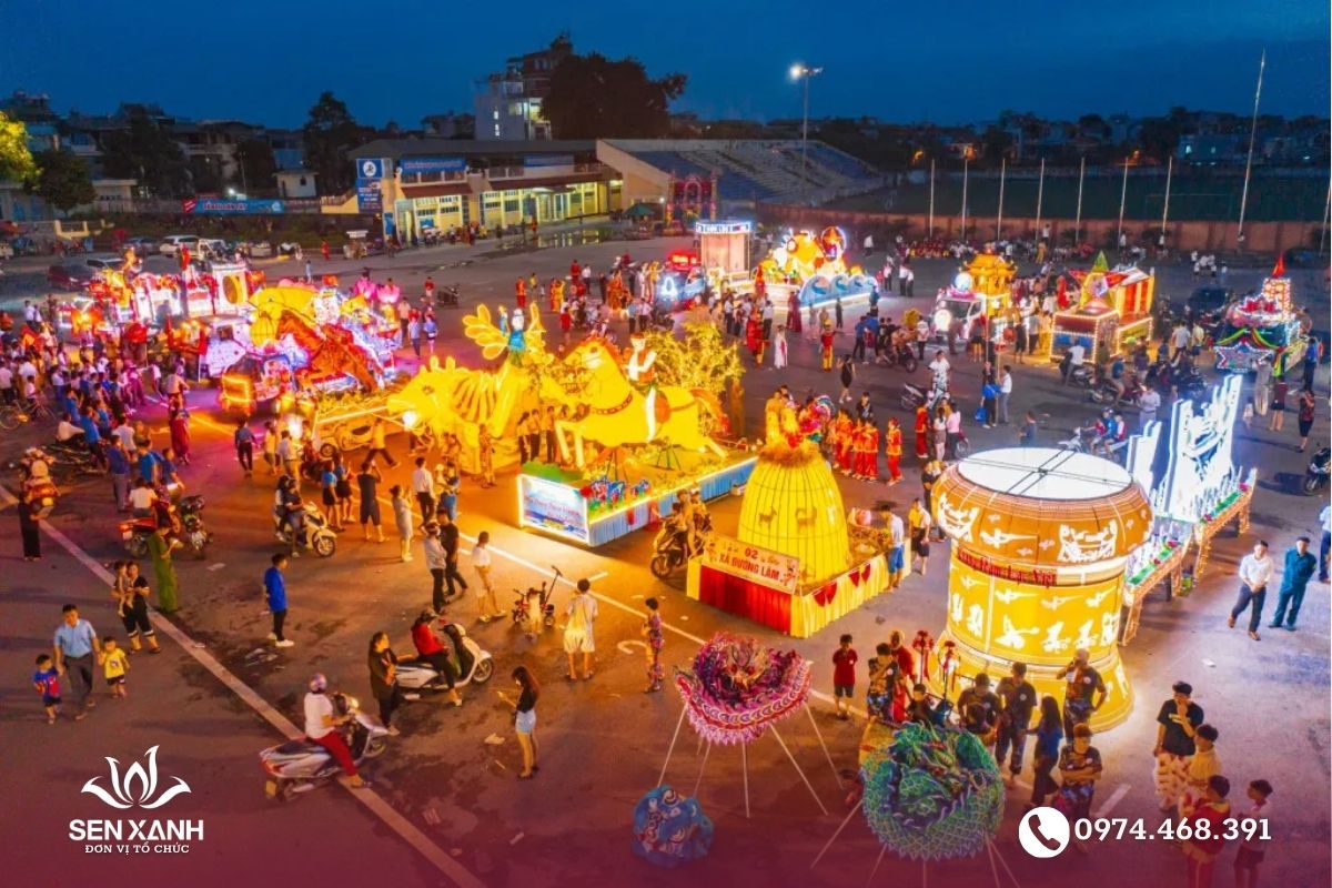 Lựa chọn địa diểm tổ chức trung thu