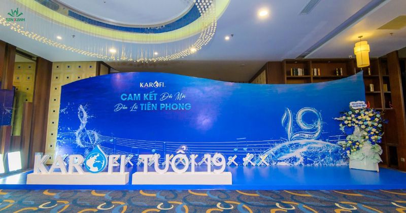 background sân khấu tiệc tất niên 