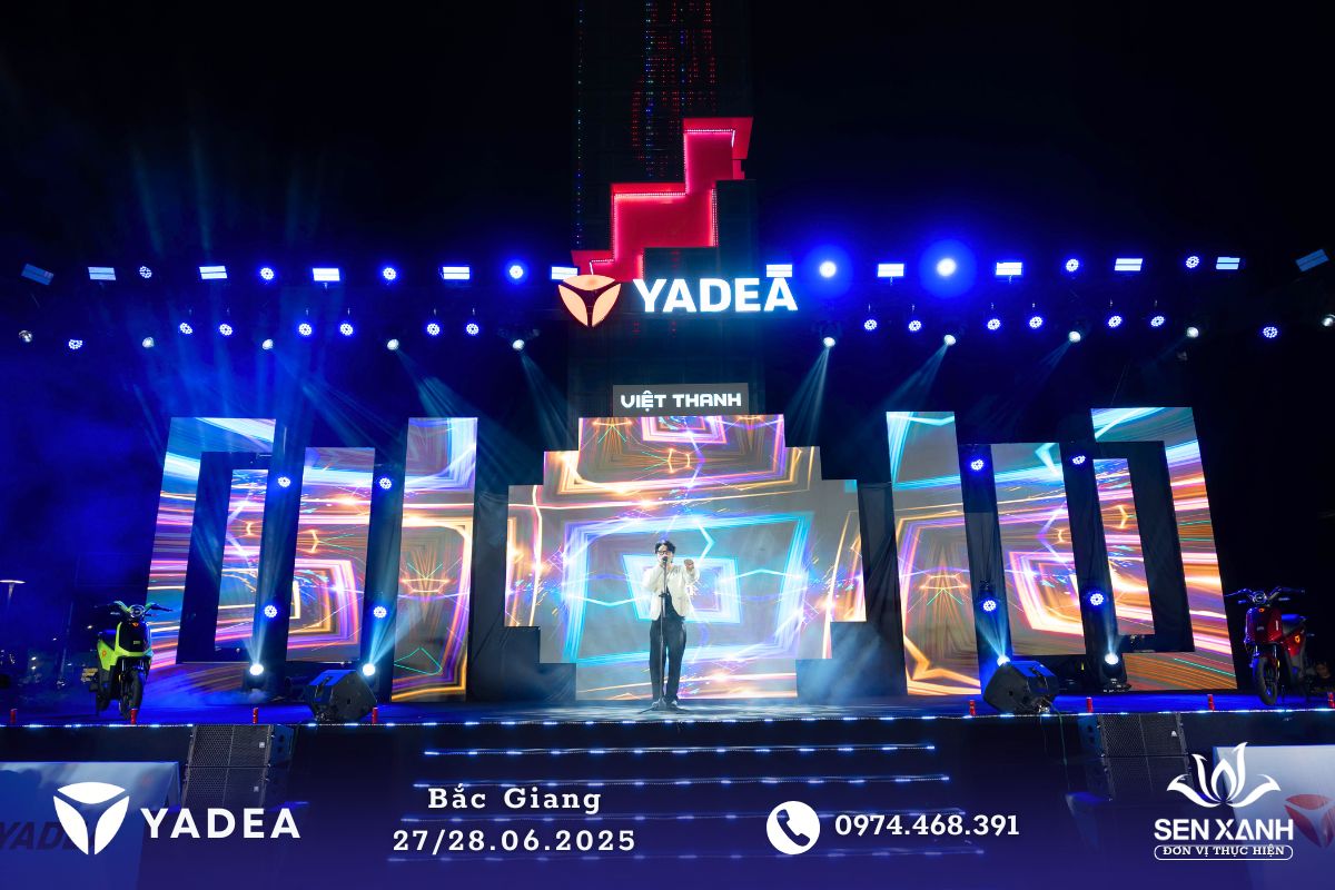 ca sỹ nam biểu diễn 