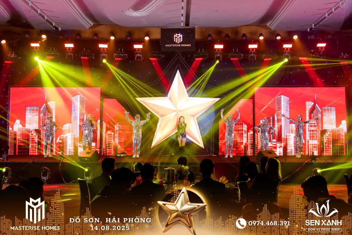 Sân khấu Gala Dinner 