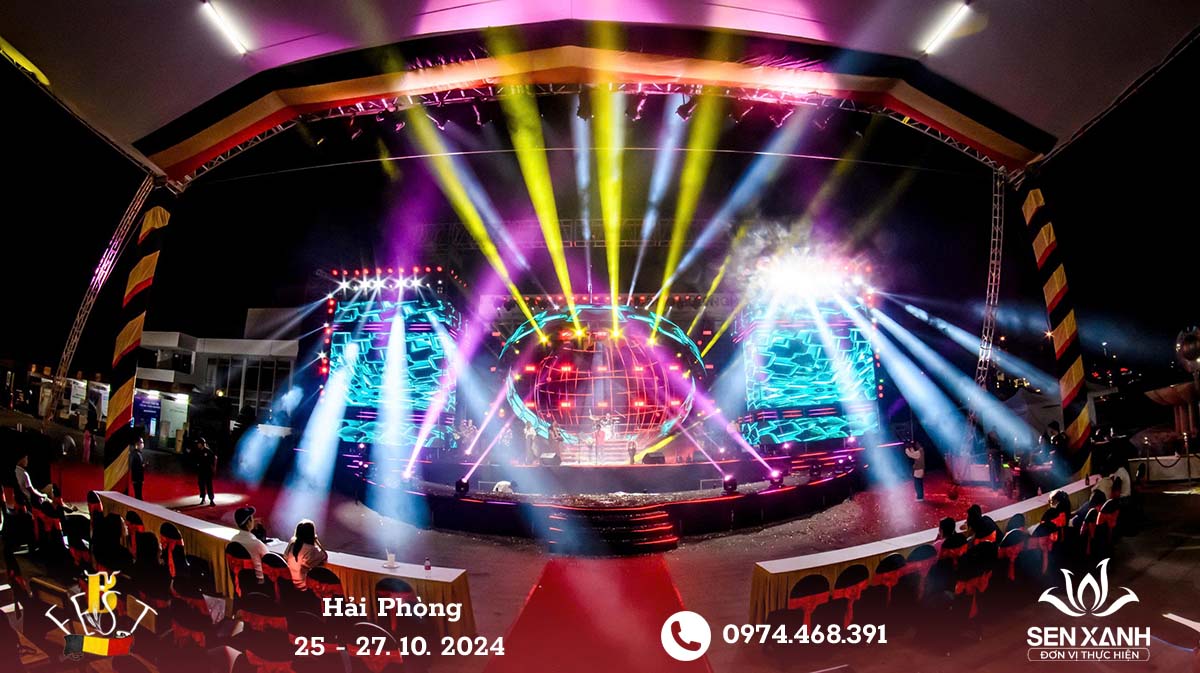 Sân khấu rực rỡ trong lễ hội âm thực Bỉ
