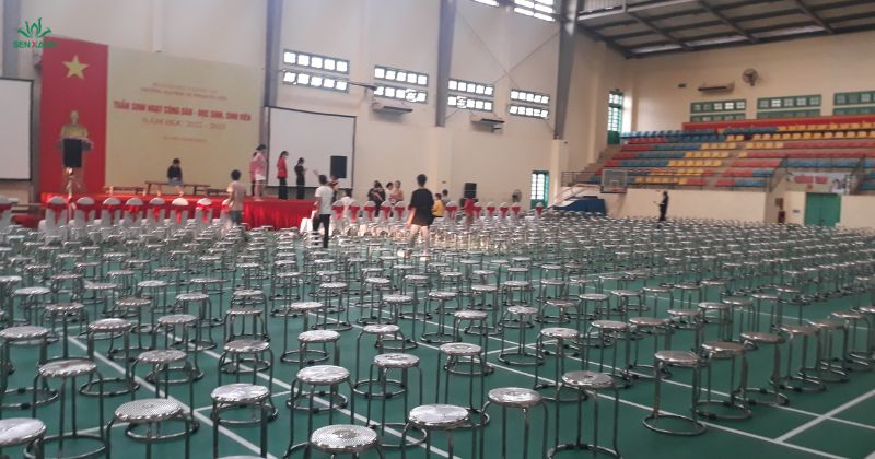 Sự kiện sử dụng ghế Inox