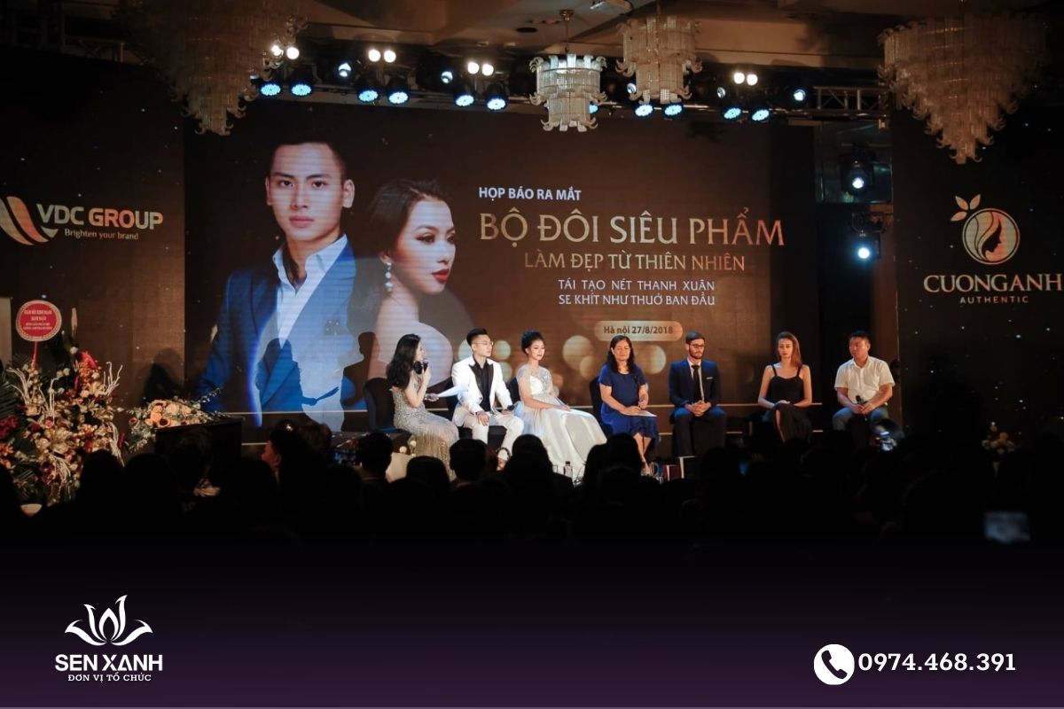 Doanh nghiệp tổ chức họp báo ra mắt sản phẩm mới