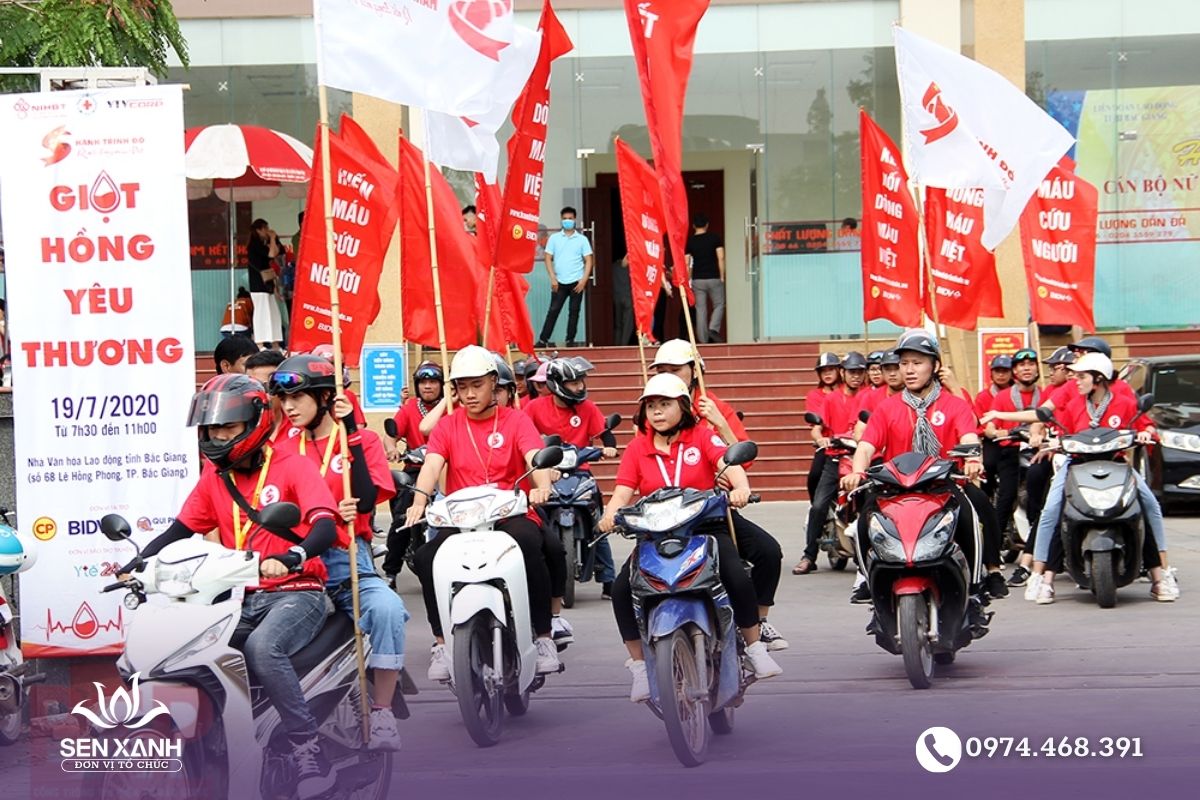 Roadshow cho chương trình hiến máu nhân đạo