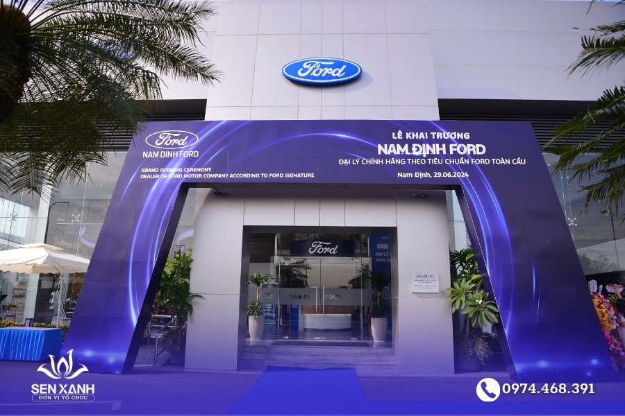 Tổ chức sự kiện khai trương Ford