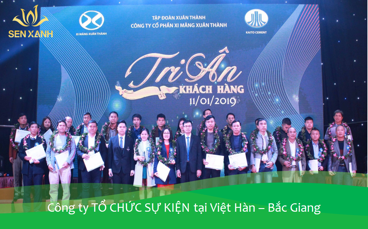 Công ty tổ chức sự kiện uy tín, trọn gói số 1 tại Việt Hàn - Bắc Giang 1