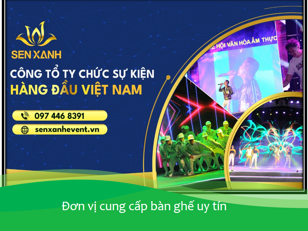 cung cấp bàn ghế uy tín