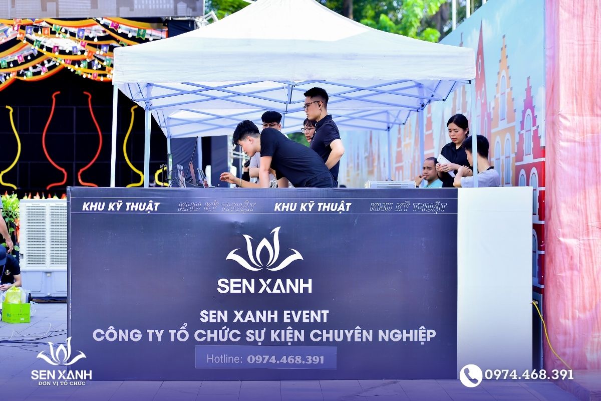 Đội ngũ nhân sự của Sen Xanh năng động, sáng tạo trong công việc