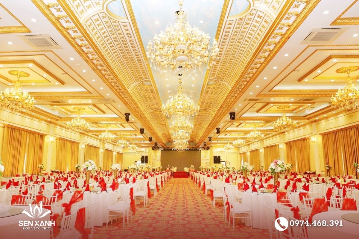 Sen Vang Palace là một trung tâm tổ chức hội nghị - sự kiện lớn