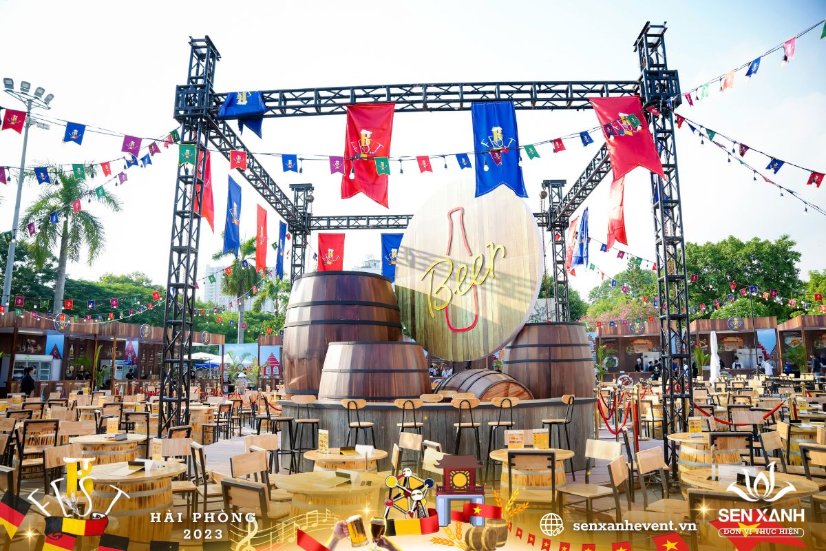 Khu vực quầy bar