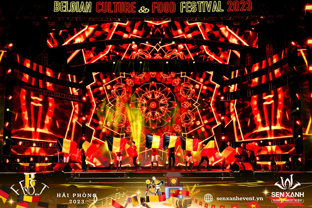 Tiết mục truyền thống bia Bỉ