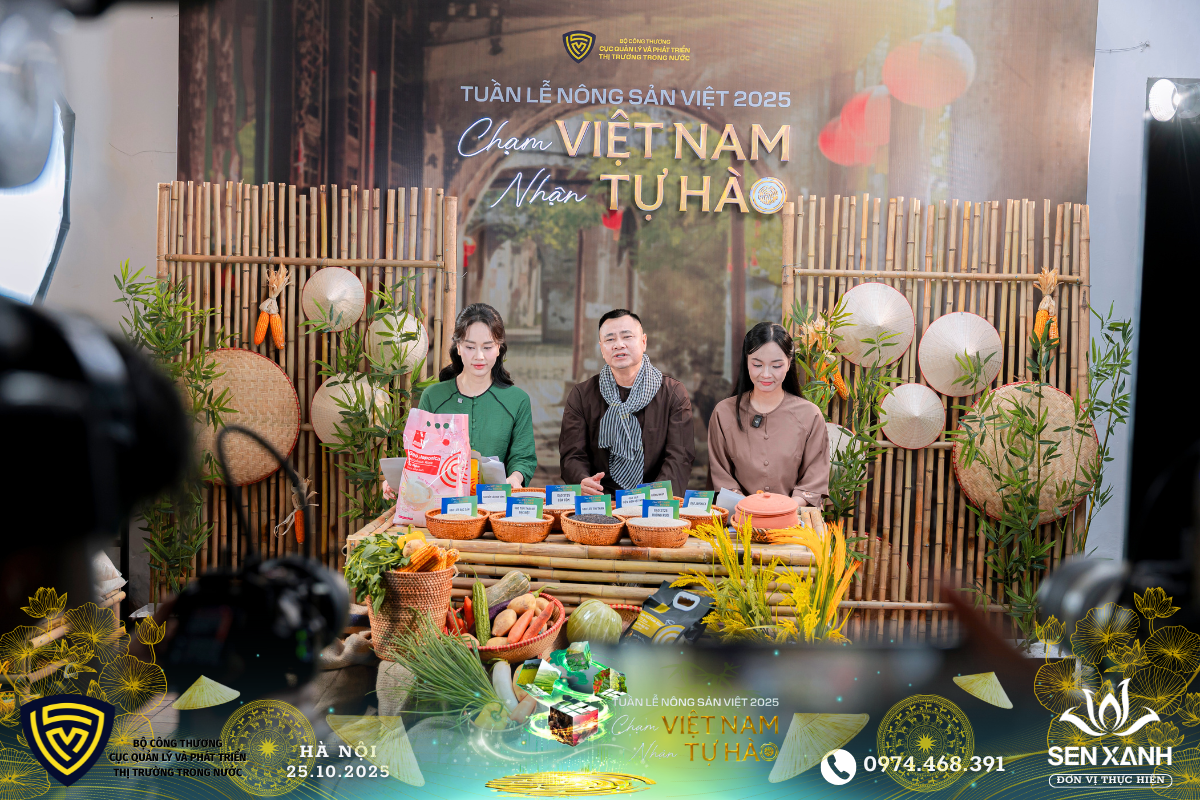 Chương trình livestream gạo ST25 Chương trình livestream gạo ST25