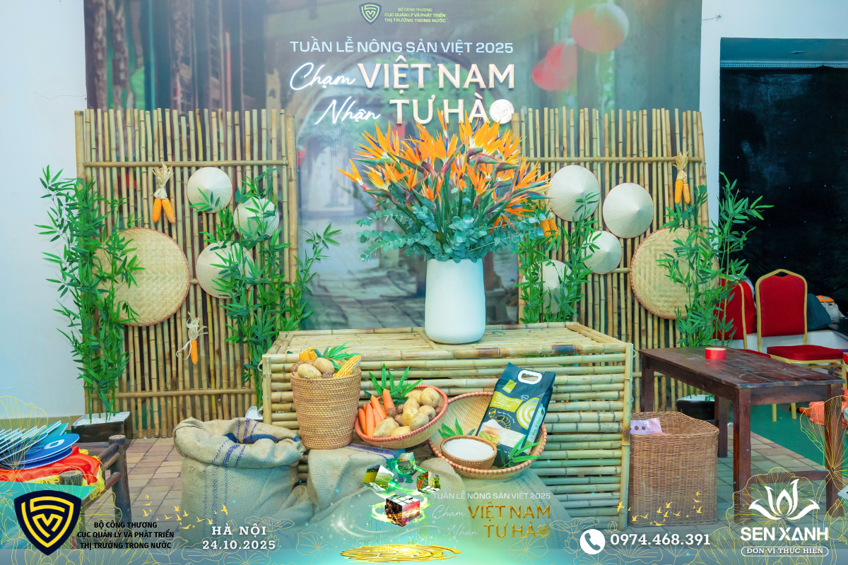 Khu vực livestream nông sản Khu vực livestream nông sản