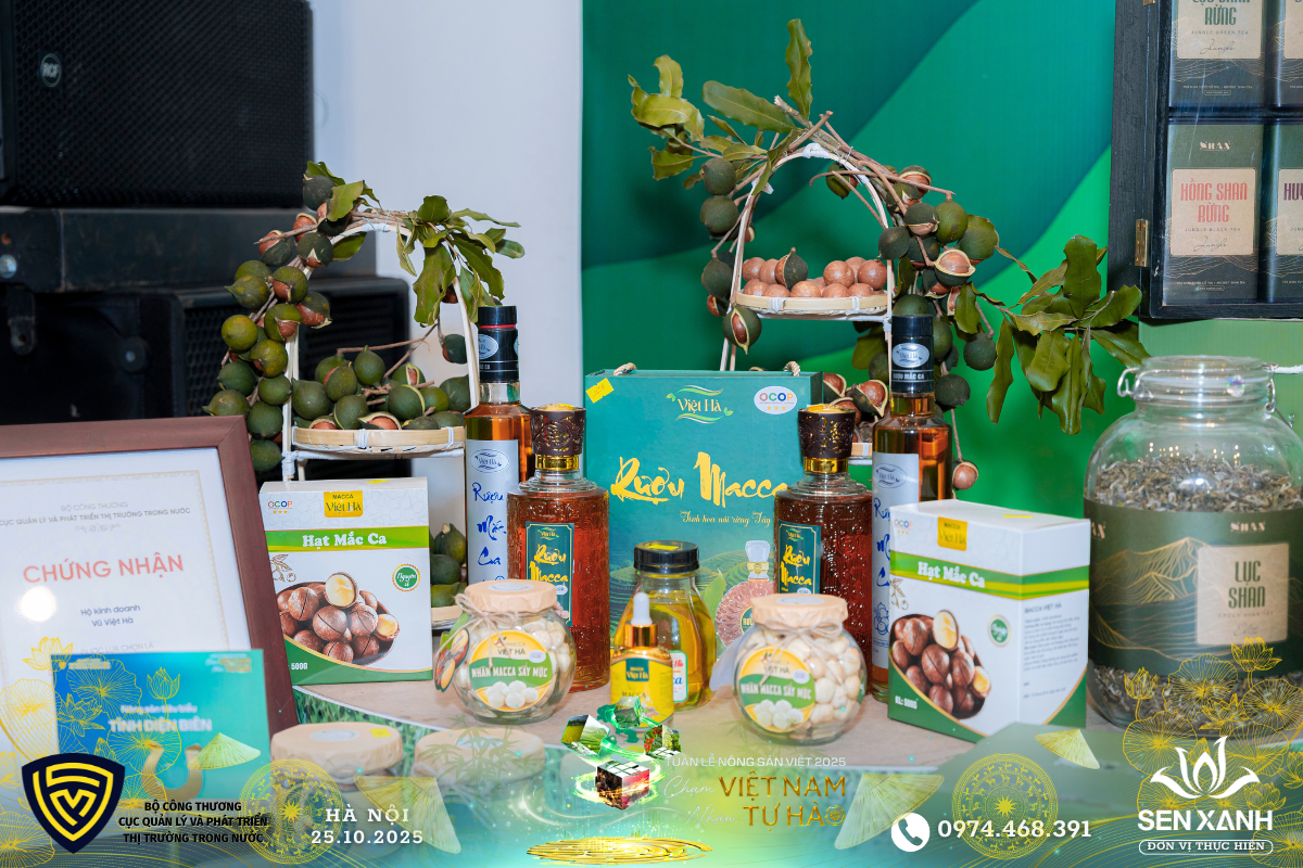 Sản phẩm từ Macca Sản phẩm từ Macca