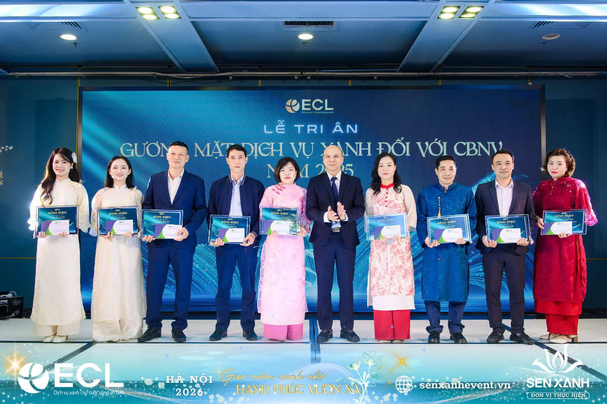 Vinh danh các cán bộ nhân viên xuất sắc của Ecolife Vinh danh các cán bộ nhân viên xuất sắc của Ecolife