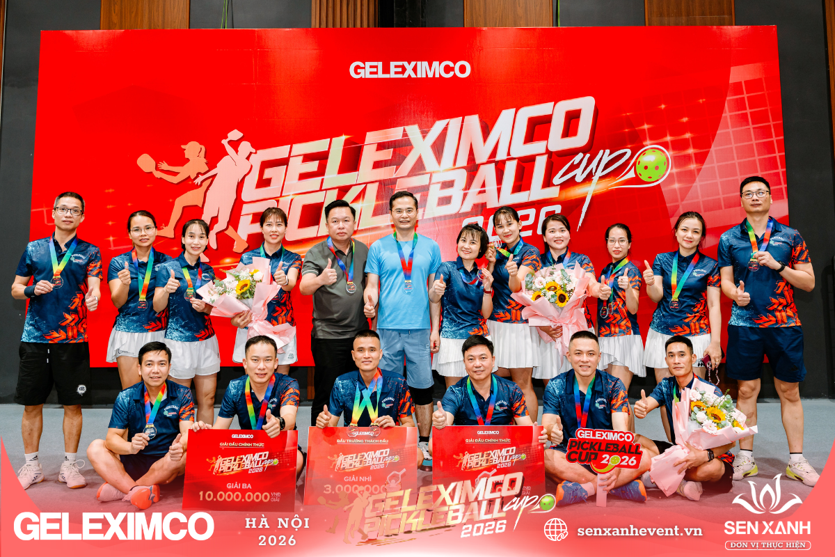 Geleximco Pickleball Cup 2026 tại Hà Nội