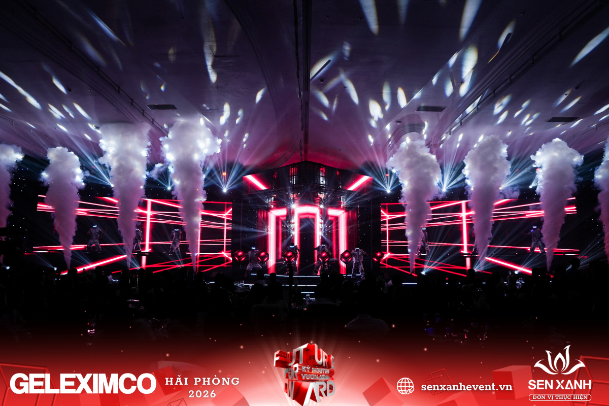 Sân khấu kết với màn hình led Geleximco Sân khấu kết với màn hình led Geleximco