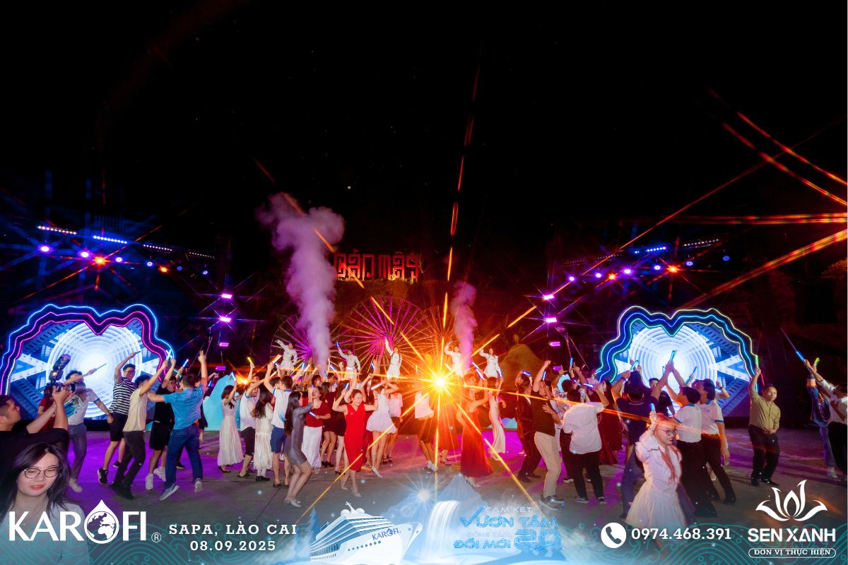 Chương trình gala dinner đầy màu sắc