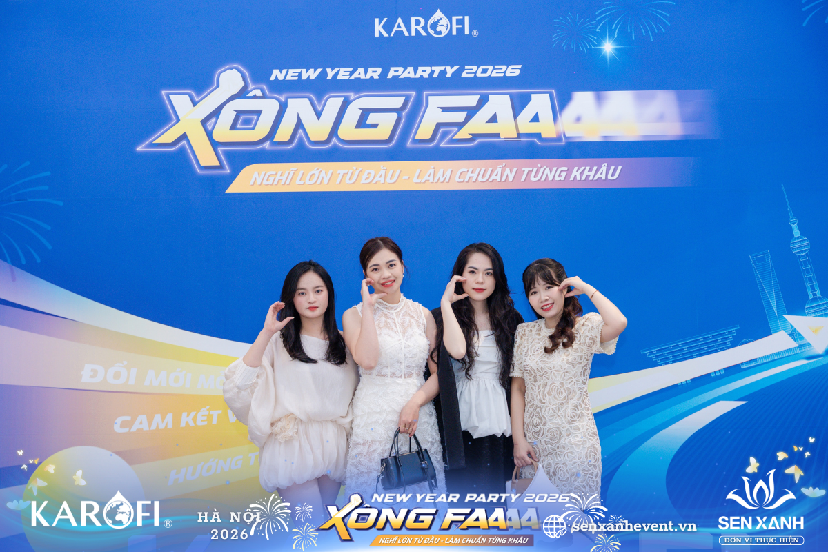 Check in booth chủ đề