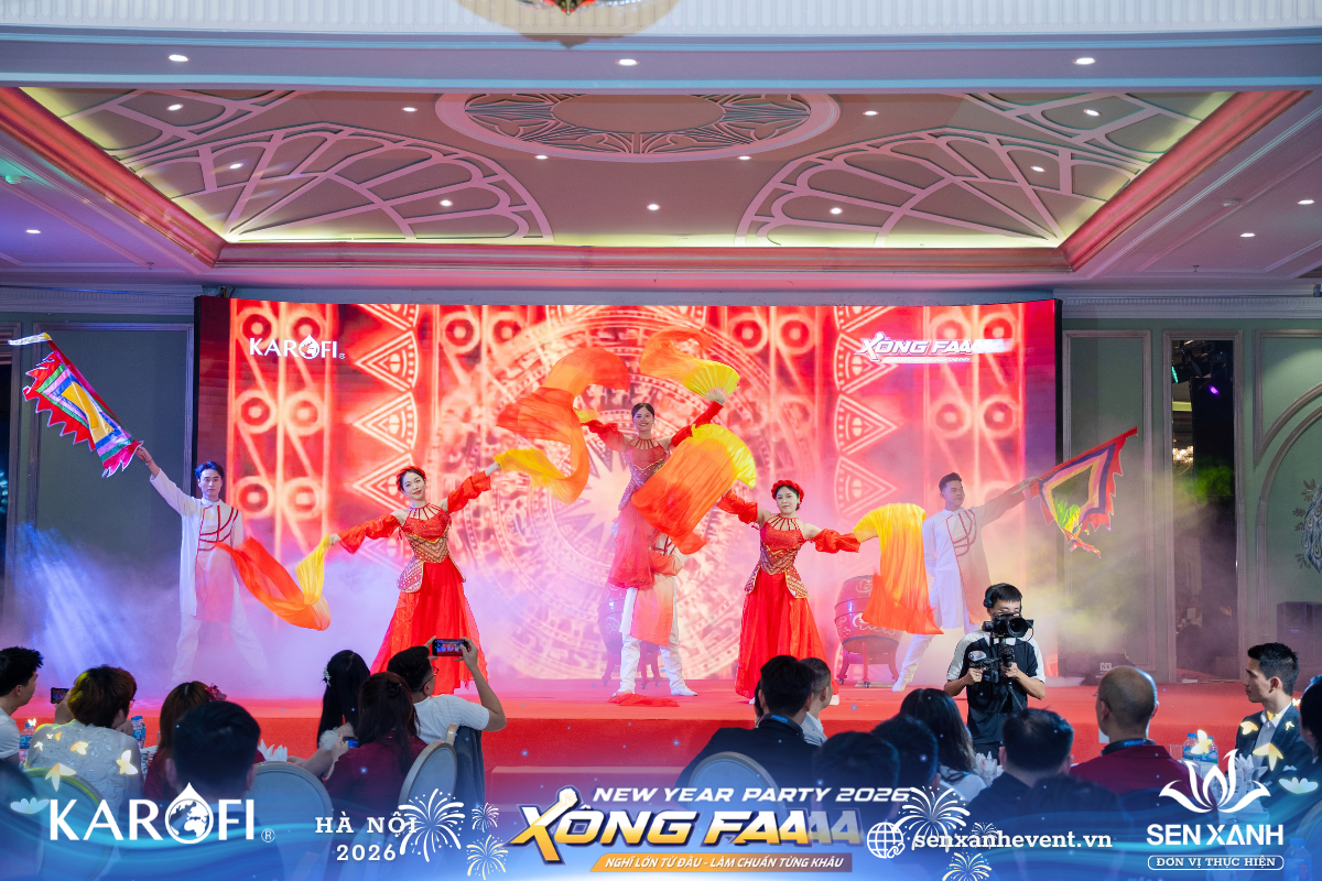 Phần trình diễn trống hội