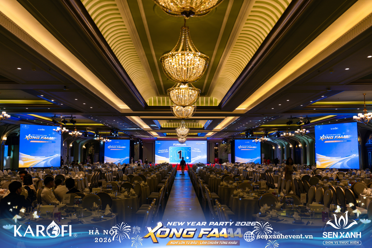 Sảnh tiệc Karofi new year party