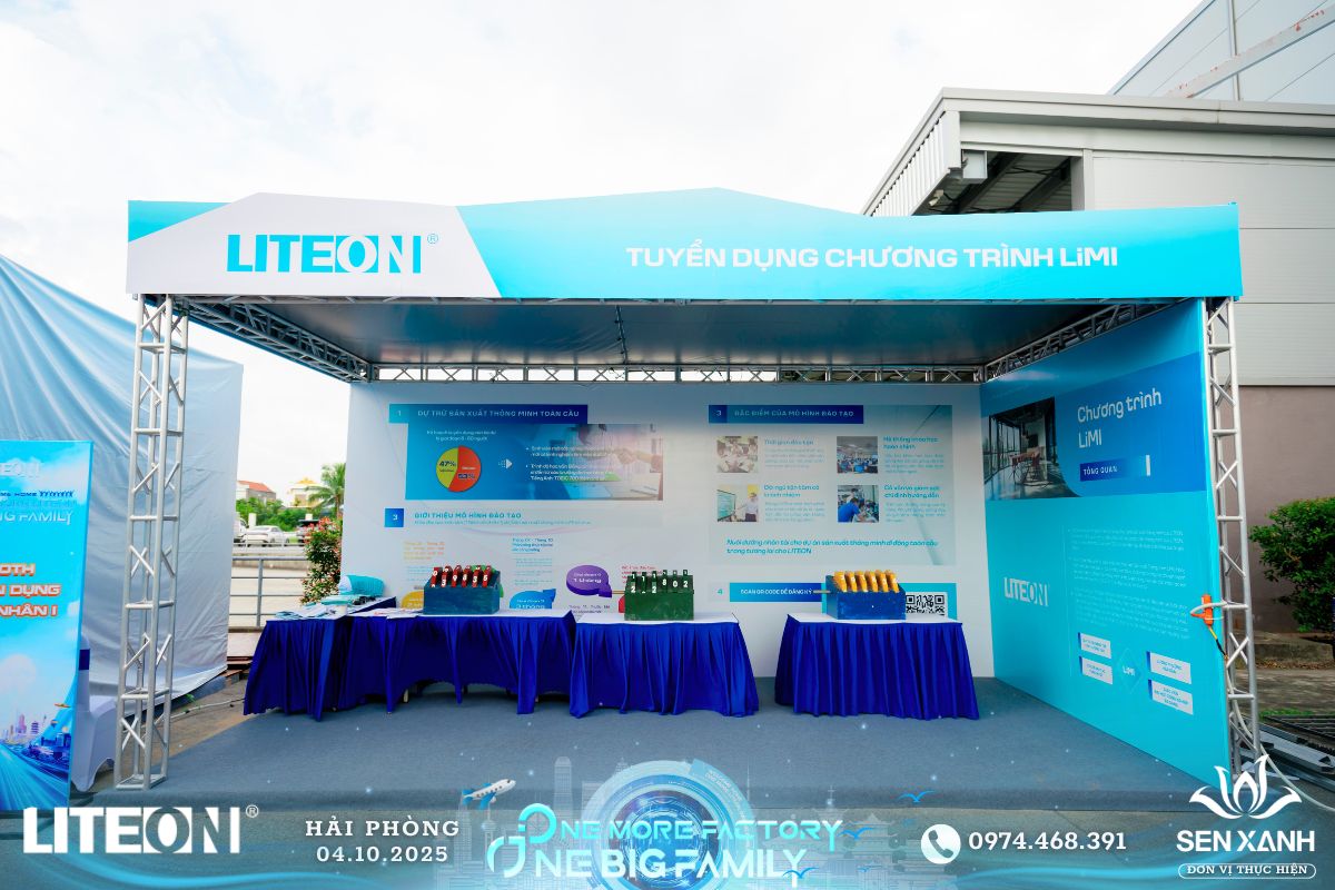 Booth tuyển dụng LiMI
