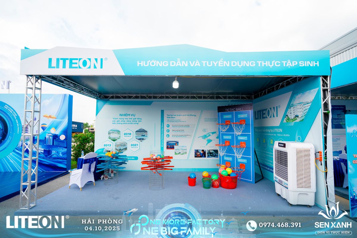 Booth tuyển dụng thực tập sinh