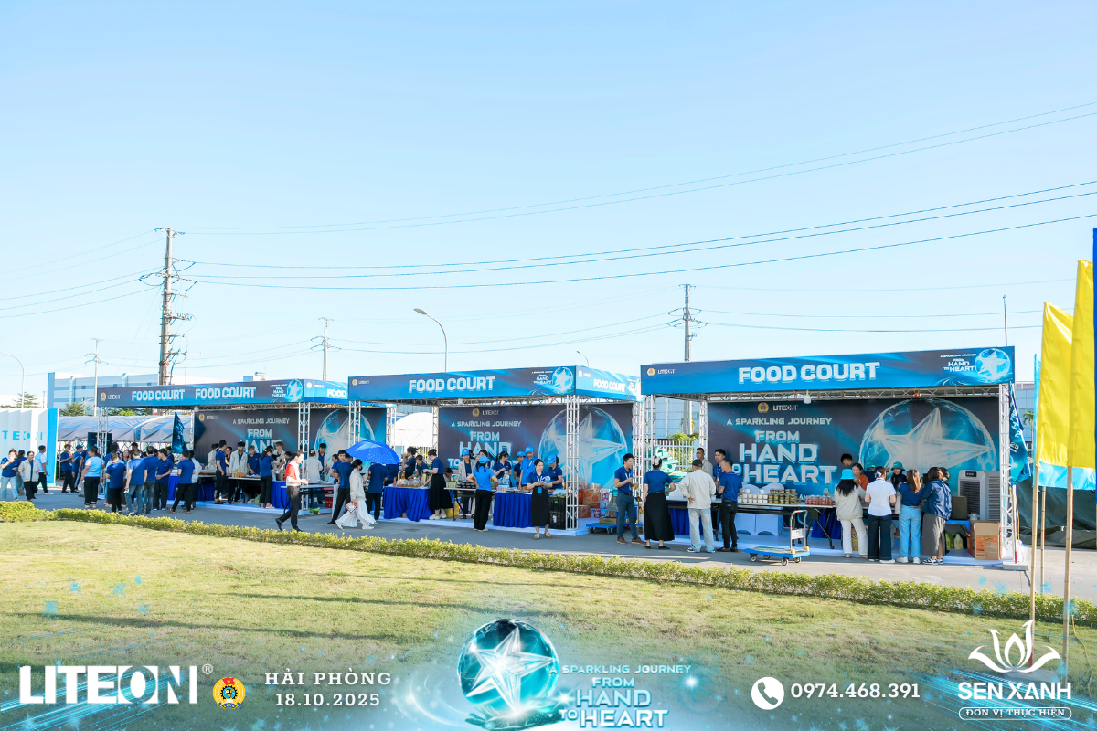 Các gian hàng ẩm thực Các gian hàng ẩm thực