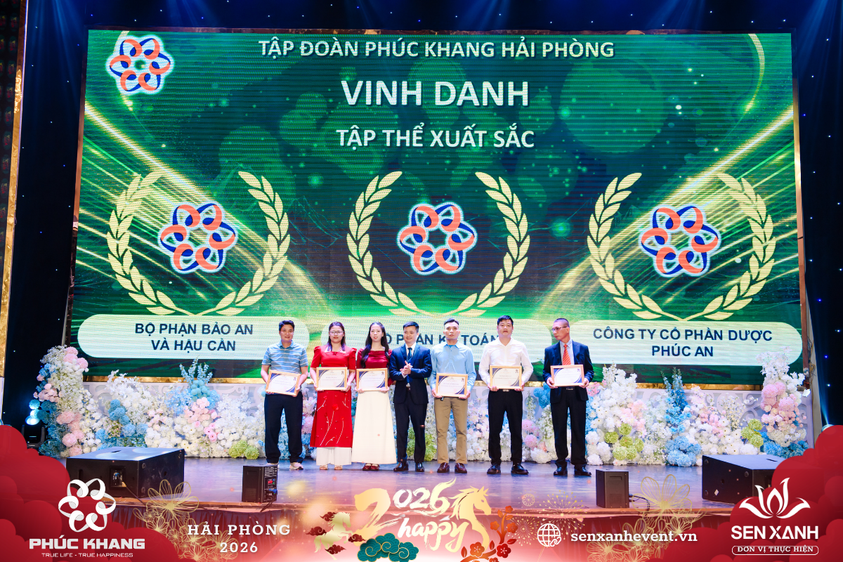 Vinh danh các cá nhân xuất sắc