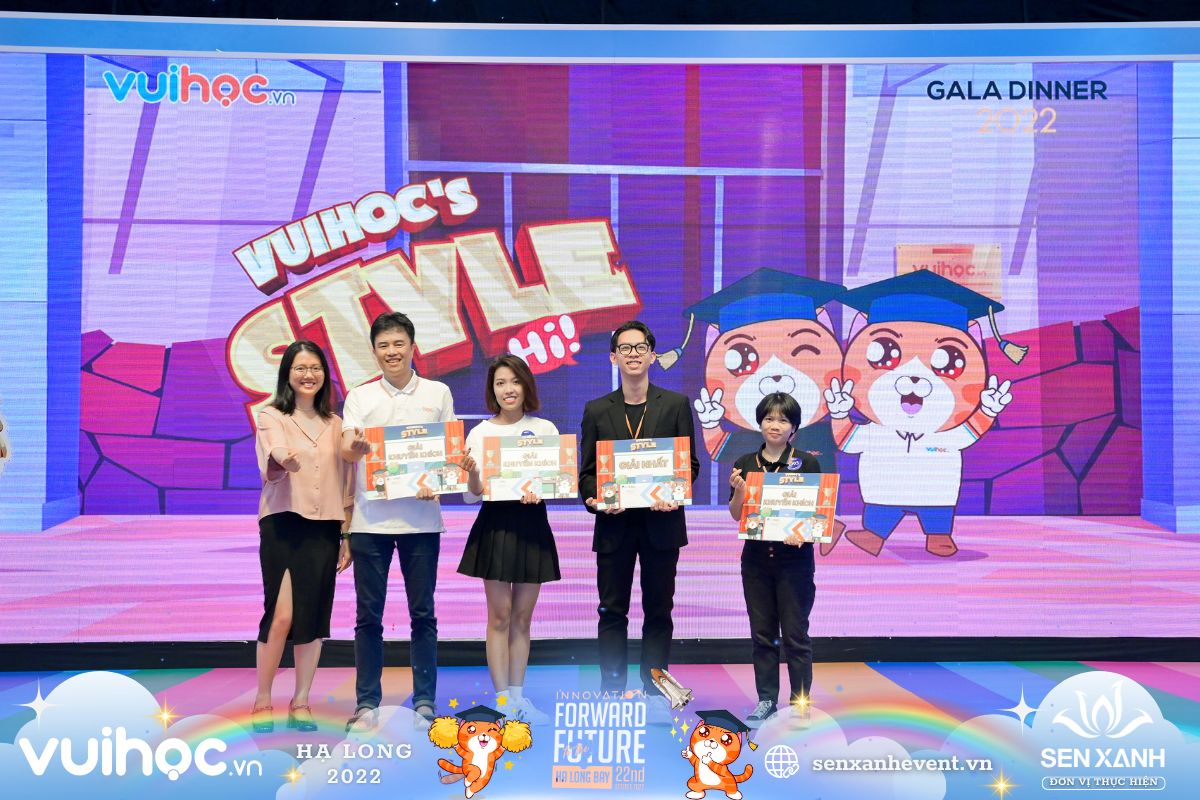 Trao giải cho show trình diễn