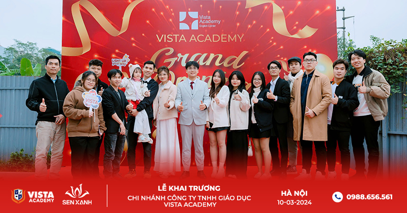 Lễ khai trương công ty Vista Academy
