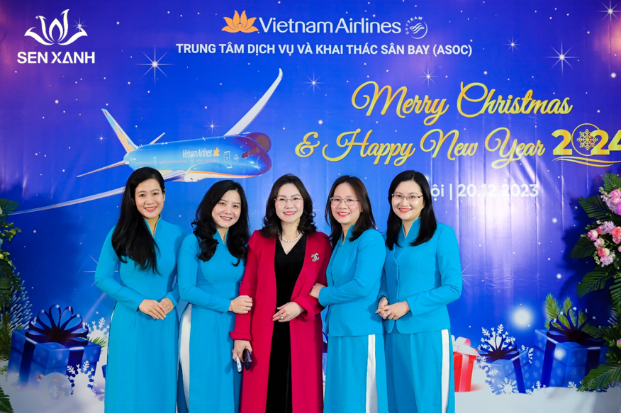 Tiệc chúc mừng Giáng sinh và chào đón năm mới 2024 của Trung tâm dịch vụ và khai thác sân bay (ASOC)