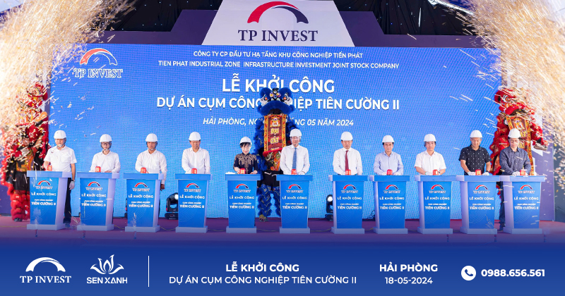 Backdrop khởi công bắt mắt đến từng chi tiết