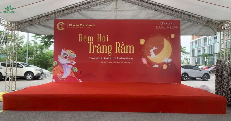 Backdrop Sân Khấu Sự Kiện