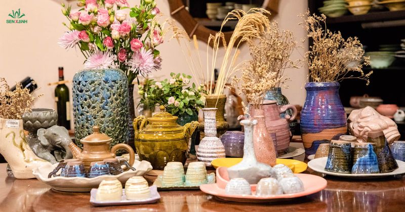 Đồ trang trí bằng gốm, sứ – Tô điểm không gian, tăng may mắn