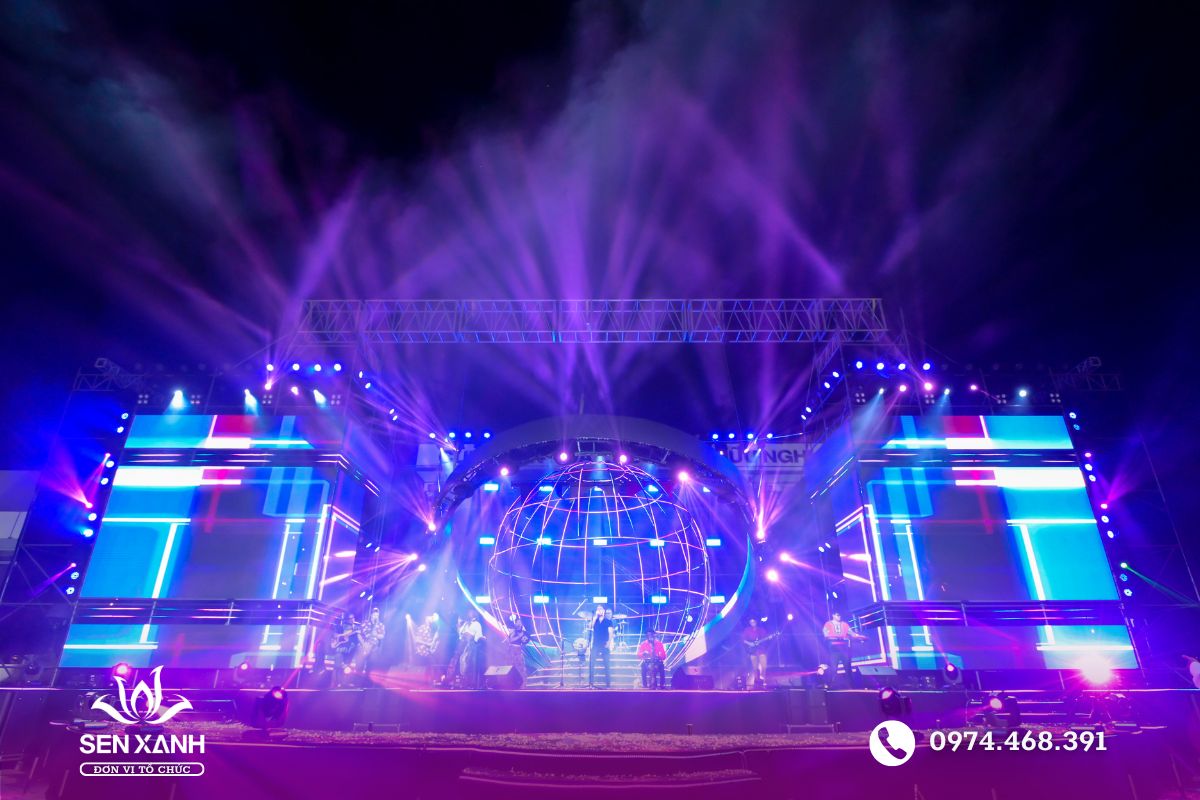 Giá thuê dịch vụ tổ chức sự kiện Bắc Ninh ở công ty Sen Xanh Event hợp lý