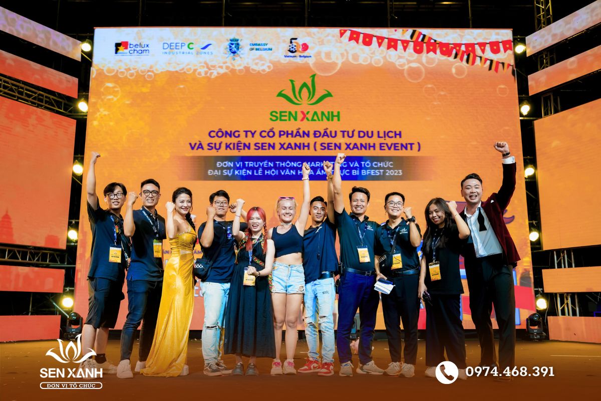 Sen Xanh Event là công ty tổ chức sự kiện với đội ngũ chuyên nghiệp
