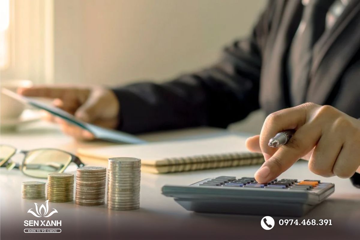 Thiết lập khoản phí dự phòng cho sự kiện