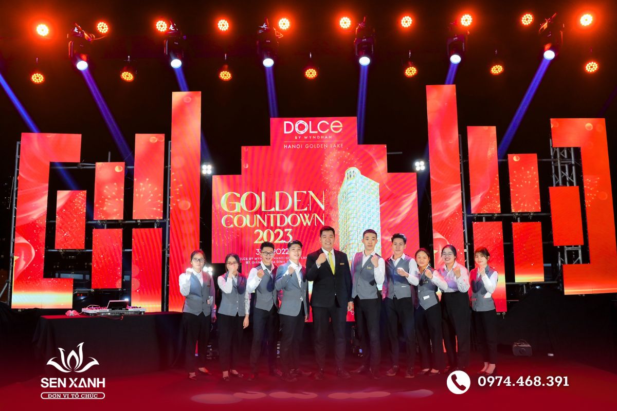 Đội ngũ nhân viên của Senxanh Event sẽ chuẩn bị từng hạng mục 